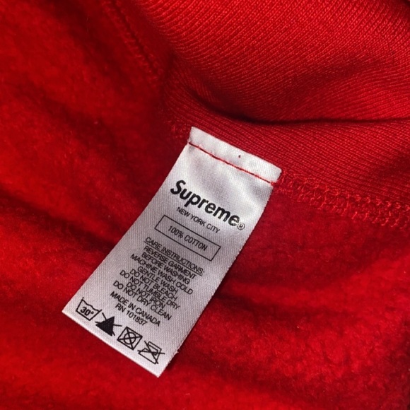 Supreme S Logo Hooded Sweatshirt - Picture 7 of 7
